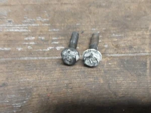 1983 81-83 Suzuki GS650 GS 650 Rear Back Brake Master Mounting Bolts Hardware - Picture 1 of 9