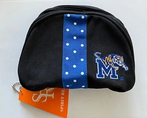 NCAA Memphis Tigers Zipper Make Up Bag - Picture 1 of 1