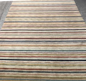 AN ATTRACTIVE STRIP DESIGN MODERN RUG - Picture 1 of 10
