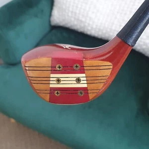 Vintage 1987 Tommy Armour persimmon 986 tour deep face driver s300 - Picture 1 of 5