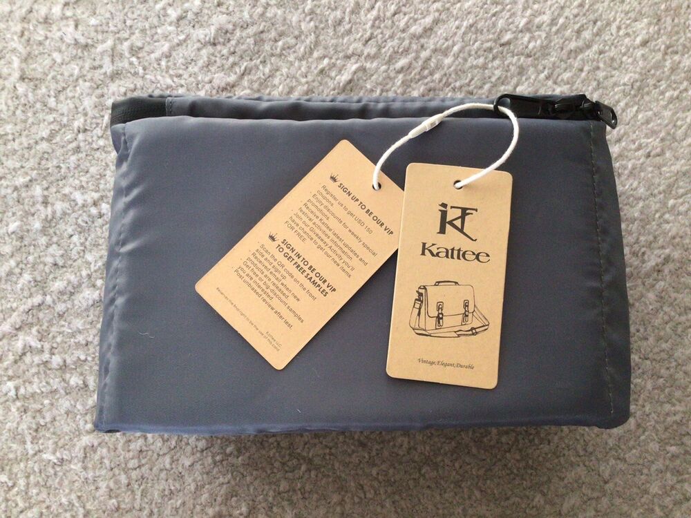 New With Tags Kattee Vinyl Camera Bag Waterproof, Excellent, Compact Design