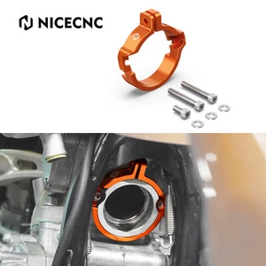 Exhaust Flange Guard Clamp For KTM 250 300 XC SX 2023-2025 250 300 EXC XCW 2024 - Picture 1 of 12