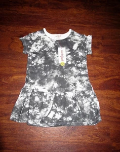 Cat & Jack Toddler Girls Tie Dye Dress Size 3T Short Sleeve New With Tags - Picture 1 of 4