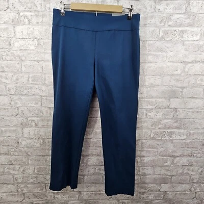 NWT Van Heusen Slim Fit Super Stretch Pull On Crop Pants Womens Size 10 - Image 1 of 4