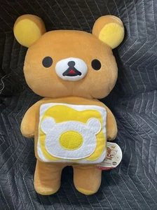 2012 San-X Rilakkuma Picknick Sandwich Brot Plüsch 19 Zoll lang - Bild 1 von 10