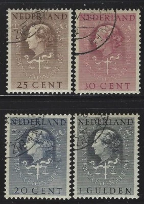 Netherlands 1951 Officials set Sc# O27-40 used - Image 1 of 2