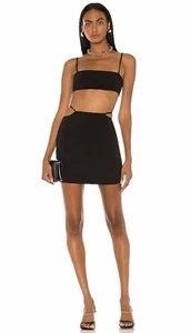 Neu mit Etikett: Tiago schwarzer Mini Bodycon Rock Gr. XXS - Bild 1 von 4