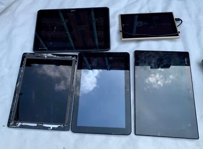 Tablet Konvolut 5 Stück ( 1x Apple, 1x Acer, 1xXperia 1xSurftab 1xLife) Defekt - Bild 1 von 2
