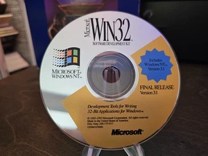 ULTRA RARE: Microsoft Windows NT 3.1 "Gold" Build + SDK! (RTM, Not Beta) - Picture 1 of 1