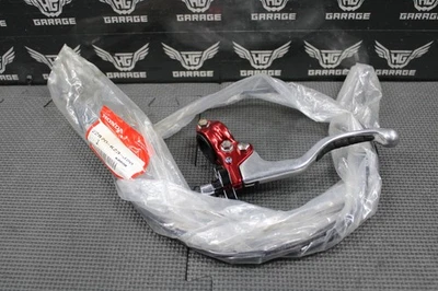 Honda CR250R 2001 Colmillo embrague percha palanca de montaje y nuevo cable OEM 22870-KZ3-J20 Foto 1 de 4