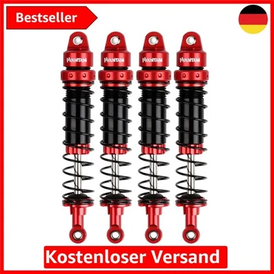 RC Stoßdämpfer Set 4 Stück RC Dämpfer für 1/10 RC Crawler Axial 90046 Traxxas... - Bild 1 von 4