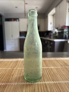 Vintage Pluto Water Americas Physic Glass Gen Bottle - Bild 1 von 4