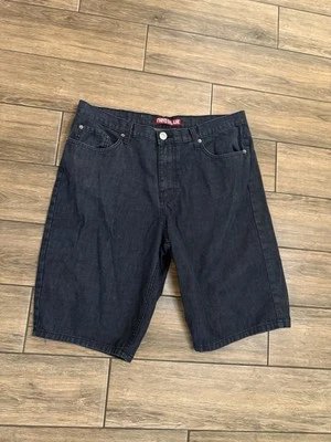 Pantalón Corto Denim Neo Azul Los Angeles Talla 38 Hecho en USA Foto 1 de 4