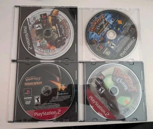 Ratchet & Clank PS2 Spielepaket Deadlocked, Going Commando, Up Your Arsenal funktionstüchtig - Bild 1 von 9