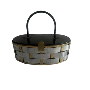 vintage 1950s box purse - Picture 1 of 9