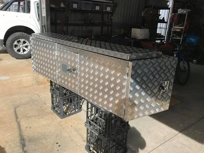 Heavy Duty 3mm Aluminium Toolbox – Truck Belly Locker / Lorry Storage Box - Image 1 of 4