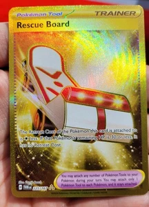 Pokemon TCG Twilight Masquerade Rescue Board Gold 225/167 NM Englisch - Bild 1 von 2