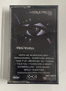 STEVE MILLER BAND ABRACADABRA Cassette Tape 1982 Classic Rock Rare OOP - Picture 1 of 3