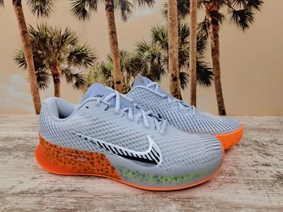 Nike Court Air Zoom Vapor 11 HC Tennis Shoes Gray FV1308-900 Women's Size 8 NEW - Image 1 of 4