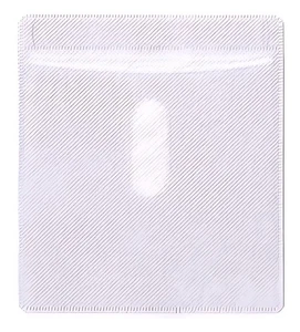 Lote blanco de fundas de plástico de doble cara de CD - Imagen 1 de 1