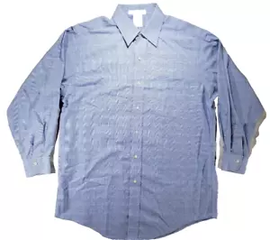 Brooks Brothers Men's Blue Plaid Long Sleeve Button Up Dress Shirt - M - Picture 1 of 5