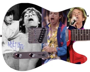 Billy Joel Lyrics Facsimile Autographed Signed Graphics Photo Guitar - Picture 1 of 3