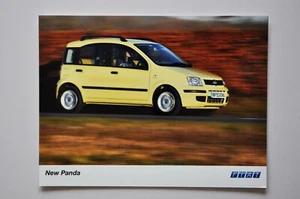 Car Press Photo - Fiat Panda - Yellow - Side / Front View - Picture 1 of 1