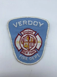 Rare Colonie New York Verdoy Fire Dept Fire Rescue Department Patch - Picture 1 of 3
