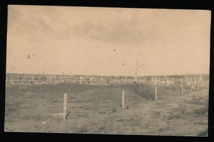 Photo Postcard - Turkey Expedition Gallipoli French Cemetery - WWI - Picture 1 of 2