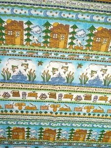 Spectrix Fabrics by Trena Hegdahl-Summer Lodge- 1 Yards + 26" x 44" - Picture 1 of 4
