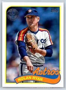 2024 Topps Serie 1 - 1989 Topps Baseball Nolan Ryan #89B-83 35° Anniversario - Foto 1 di 2