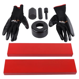Juego de accesorios de prensa hidráulica 50T equipo de taller kit de 6 piezas placas de acero - Imagen 1 de 12