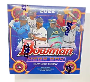 2022 Bowman Baseball Mega Box, Factory Sealed, 50 Cards, Elly De La Cruz? - Picture 1 of 2