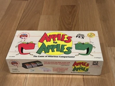 2003 Apples to Apples Card Game - Game of Hilarious Comparisons - COMPLETE - Image 1 of 4