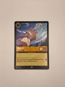 2024 DISNEY LORCANA INTO THE INKLANDS ORVILLE 13/204 COMMON (NON-FOIL) - Picture 1 of 2