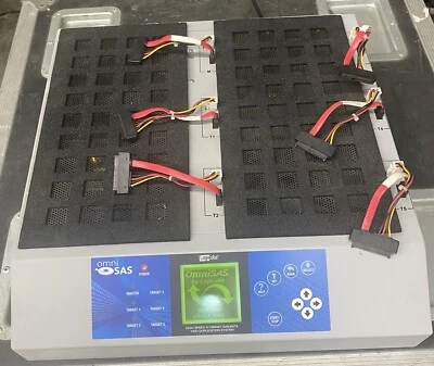 LogiCube OmniSAS5  disk clone duplicating System. Powers Up. Read Description - Image 1 of 4