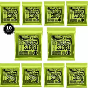 2221 Ernie Ball Regular Slinky Nickel 10-46 Saiten für E-Gitarre 10 SETS - Bild 1 von 7