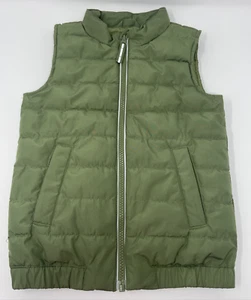 Cat & Jack Green Quilted Puffer Vest Childrens Sz 5 EUC - Picture 1 of 7