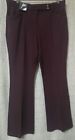 MARKS and SPENCER dark chestnut coulor slim bootleg trousers size 12