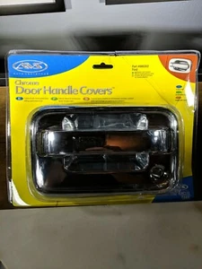 Genuine Lund AVS Ford Chrome Door Handle Covers w/o Keypad w/o Passenger Keyhole - Picture 1 of 7