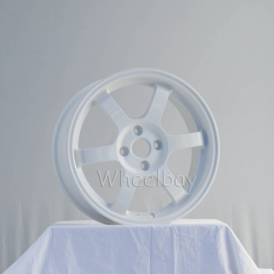 4 Pcs Rota Wheel Slipstream 16x7 5x114.3 40 73 F Black Civic Integra Last Set