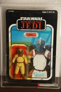 Star Wars Vintage Figur Moc Klatu weiß AFA 80 rar Kenner - Bild 1 von 3