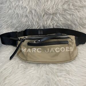 Marc Jacobs Suspiria Nylon Logo Belt Bag: Camel