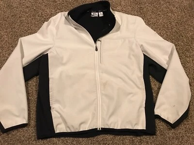 Chaqueta Slazenger Golf Cremallera Completa Blanco Y Negro Poliéster Bolsillos XL A24 Foto 1 de 4