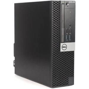 Dell OptiPlex Desktop Computer SFF Up To 16GB RAM 1TB HDD Windows 10 Pro PC WiFi - Picture 1 of 5