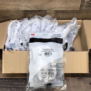 Gafas químicas 3M 334 lentes antiniebla transparentes gafas de seguridad 10 pares *caja abierta* - Imagen 1 de 7