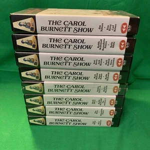 The Carol Burnett Show VHS Set Of 8 Collectors Edition Columbia House V4 - Picture 1 of 10