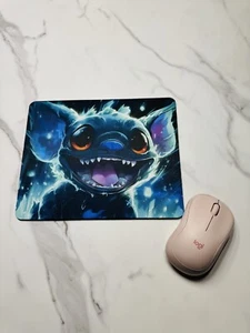 COOL STITCH GAMING/OFFICE NON-SLIP SOFT NEOPRENE MOUSE PAD USA SHIP - Picture 1 of 1