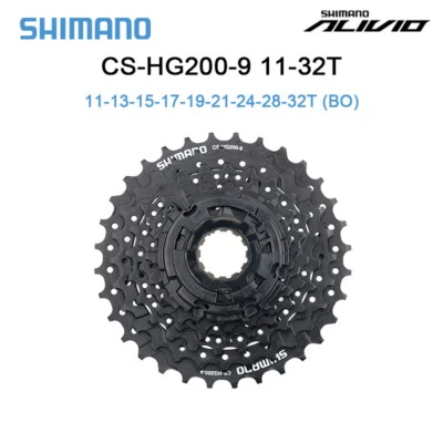 Bicicleta MTB CS-HG200-9 Velocidad 11T-32/36T Cassette Volantes Para Volantes Shimano Foto 1 de 4