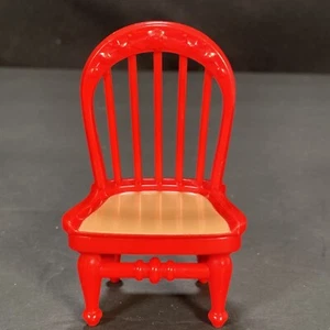 Red Chair For Doll House - Picture 1 of 6